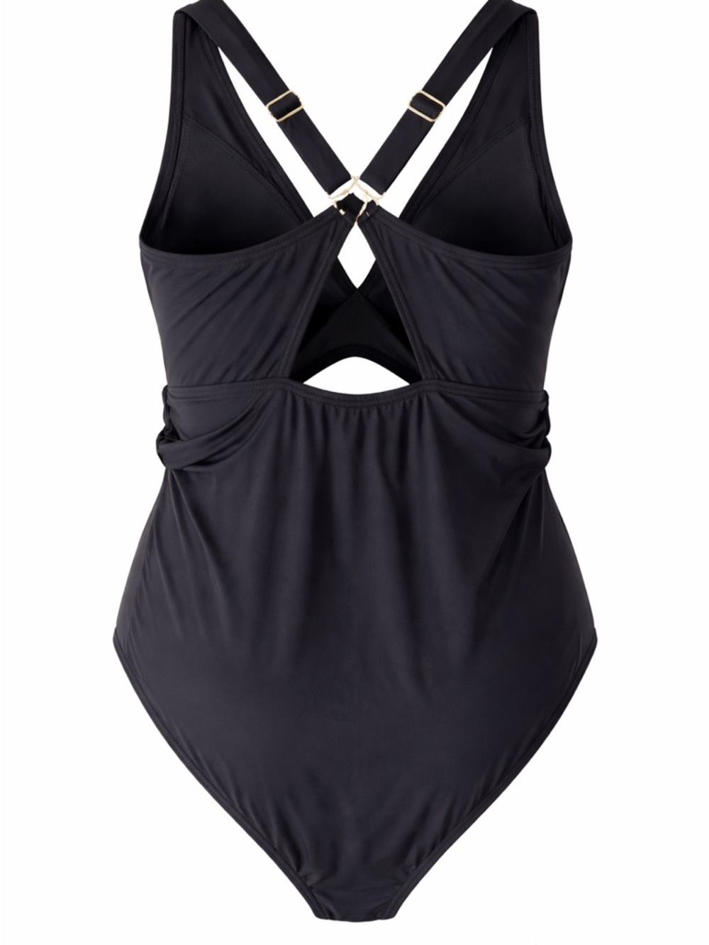 Lands' End One Piece Black Swimsuit NWOT Sz 2X - Picture 2 of 8
